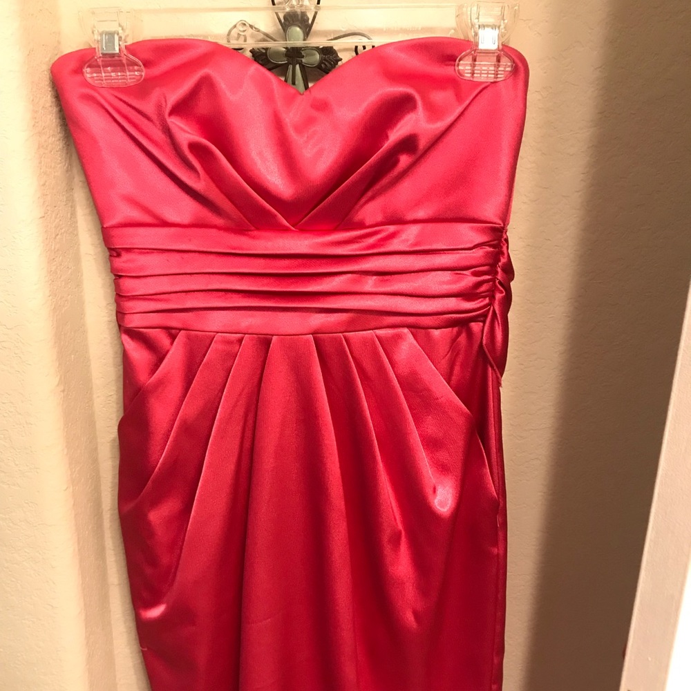 Hot Pink Formal Dress